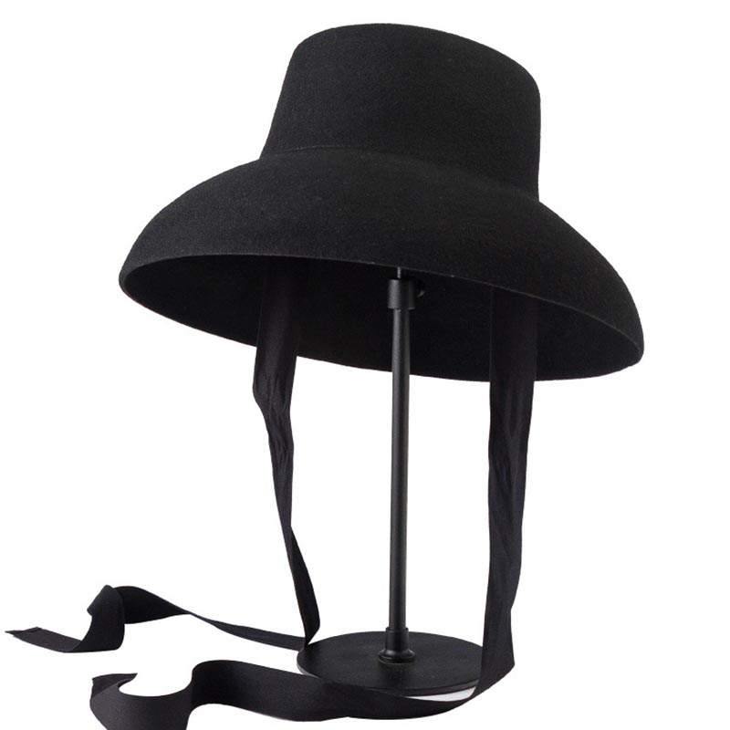 Retro Style Pure Wool Hat Wide - Fedora Hat Wool reseña y precio