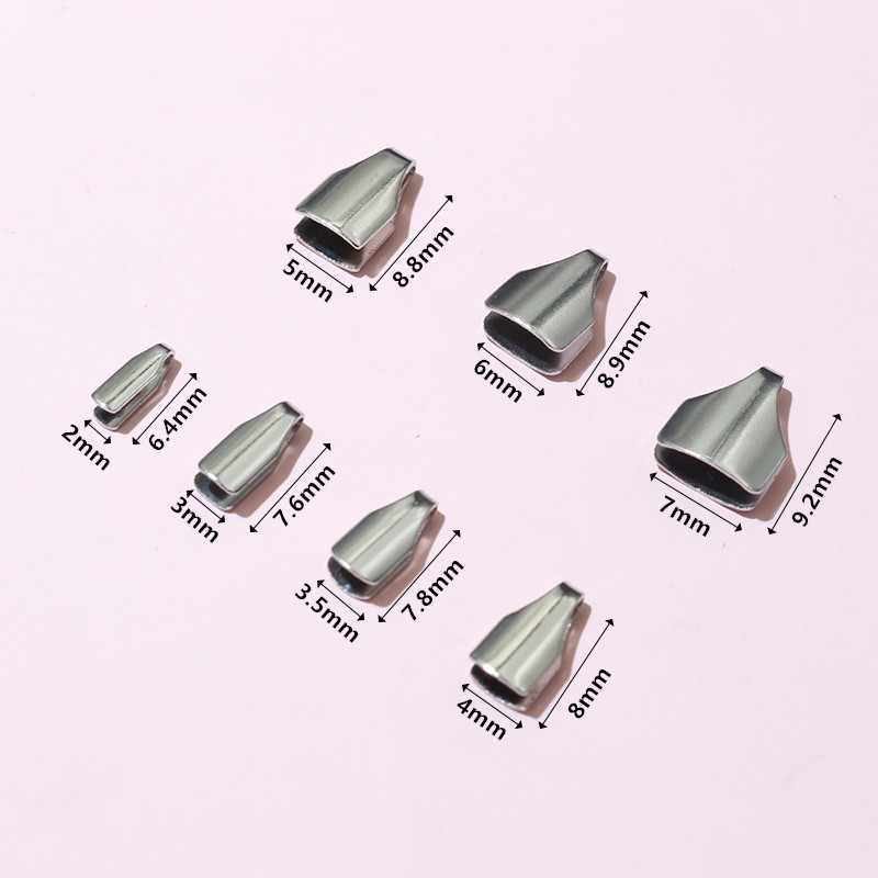 100pcs Stainless Steel 2-7mm F - Snapback Hat Flat reseña y precio
