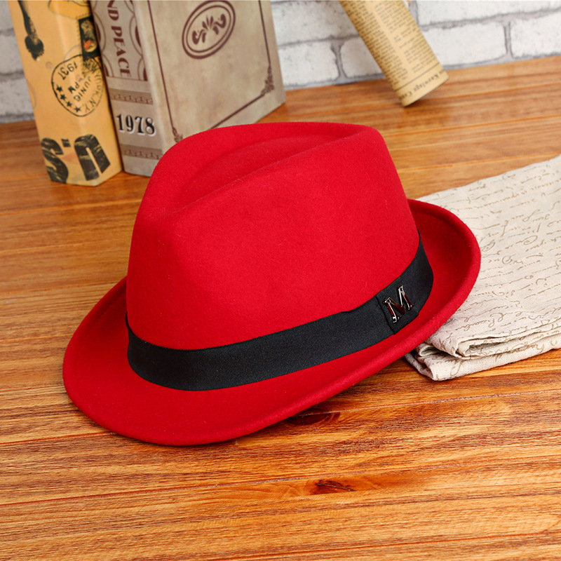 2025 Men Winter Thick Warm Fel - Fedora Hat Wool reseña y precio