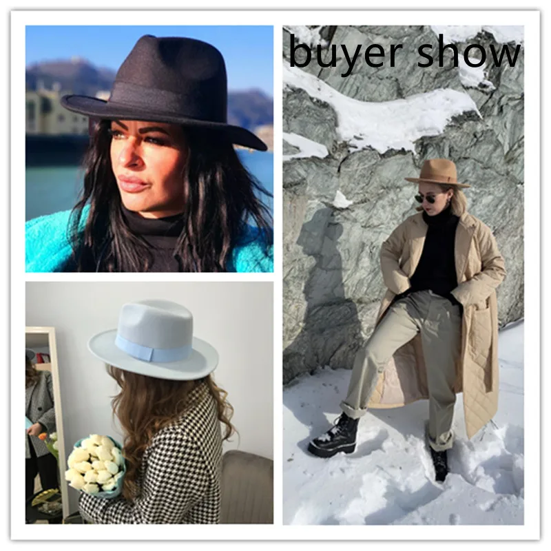 Fedora Hat Women Winter Hats f - Fedora Hat Wool reseña y precio