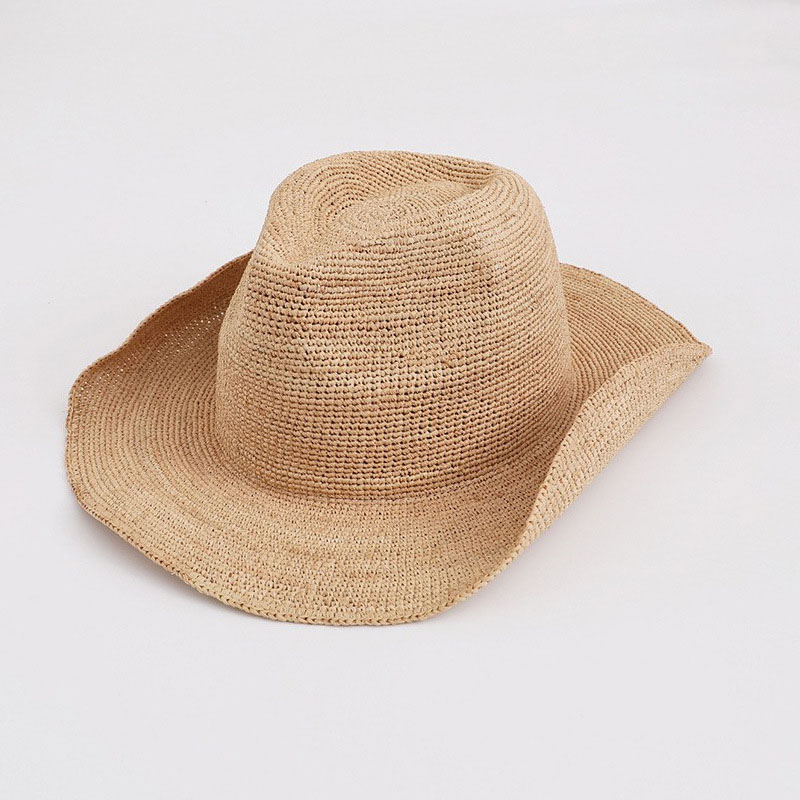 Natural Raffia Straw Hat For W - Cowboy Hat Straw reseña y precio
