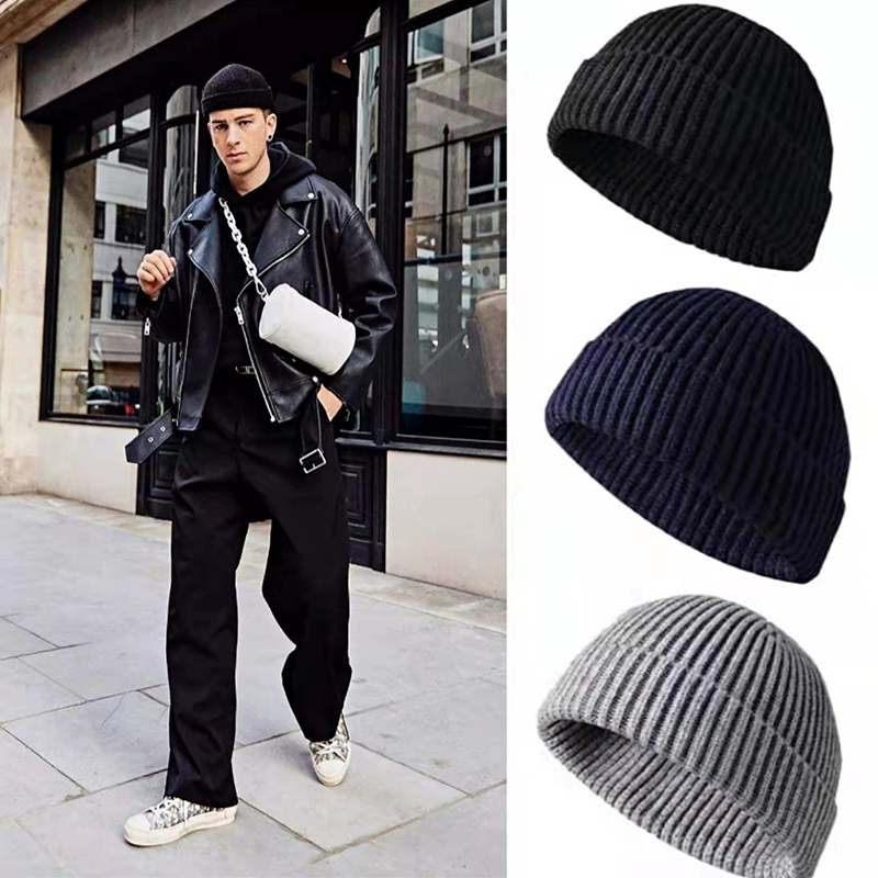 Winter Warm Unisex Wool Beanie - Beanie Cuffed Knit reseña y precio