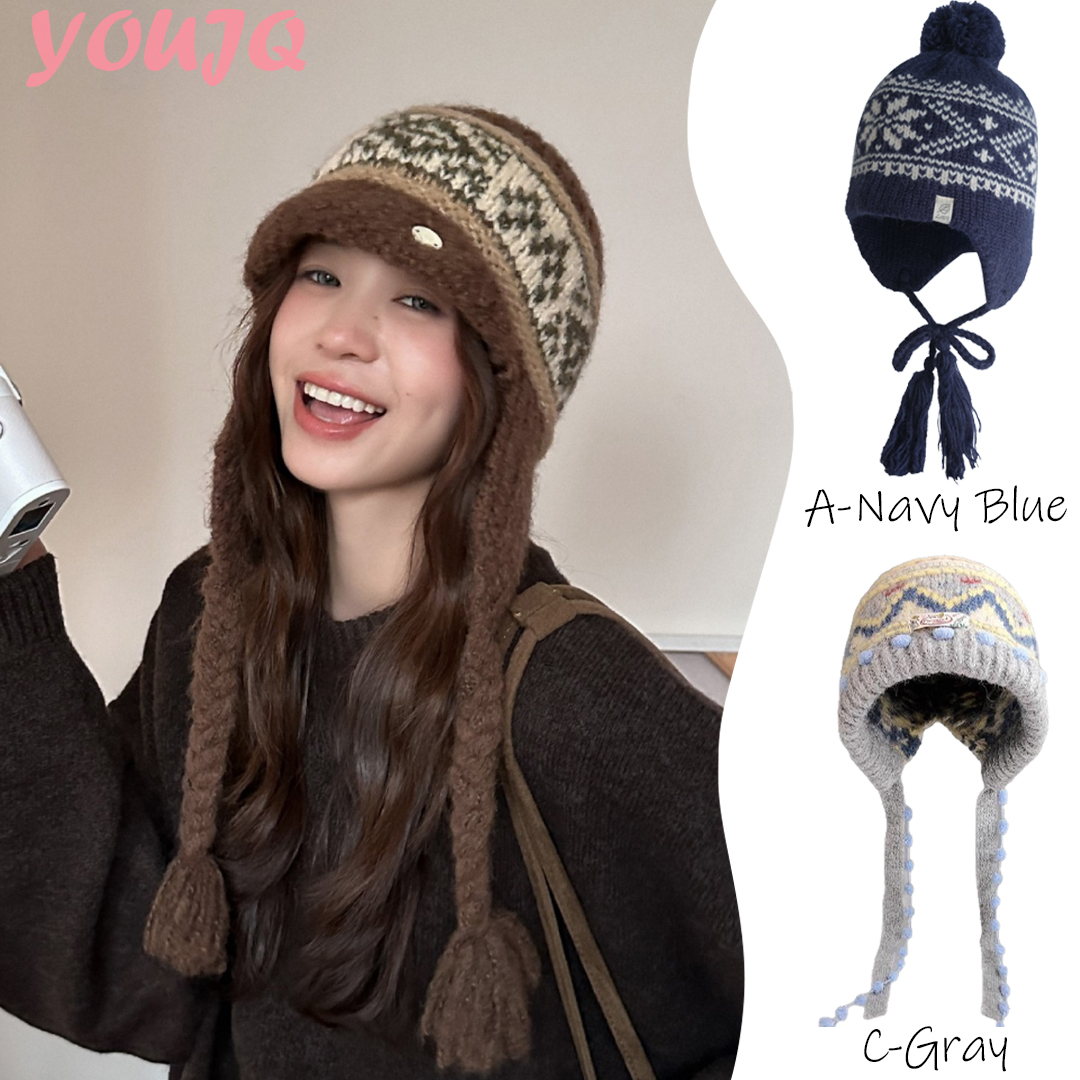 Winter Fair Isle Vintage Trapp - Trapper Hat Ear Flap reseña y precio