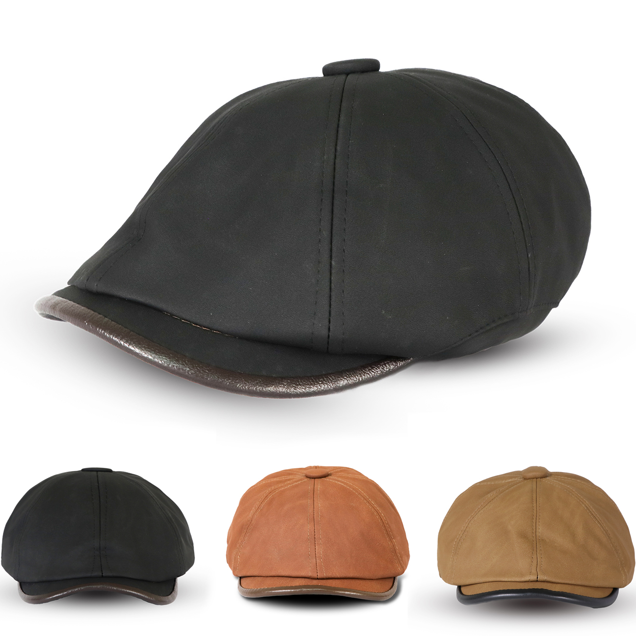 Men's Octagonal Newsboy Hat Wa - Newsboy Cap Ivy reseña y precio