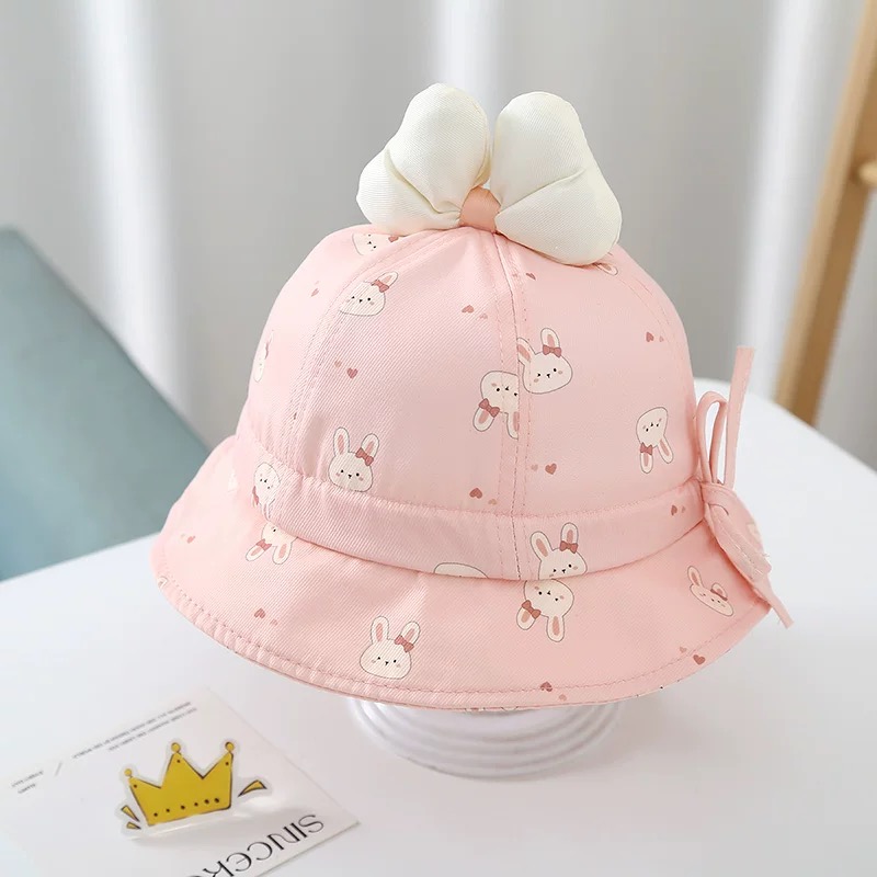 Spring 2026 New Cartoon Bear R - Bucket Hat Cotton reseña y precio