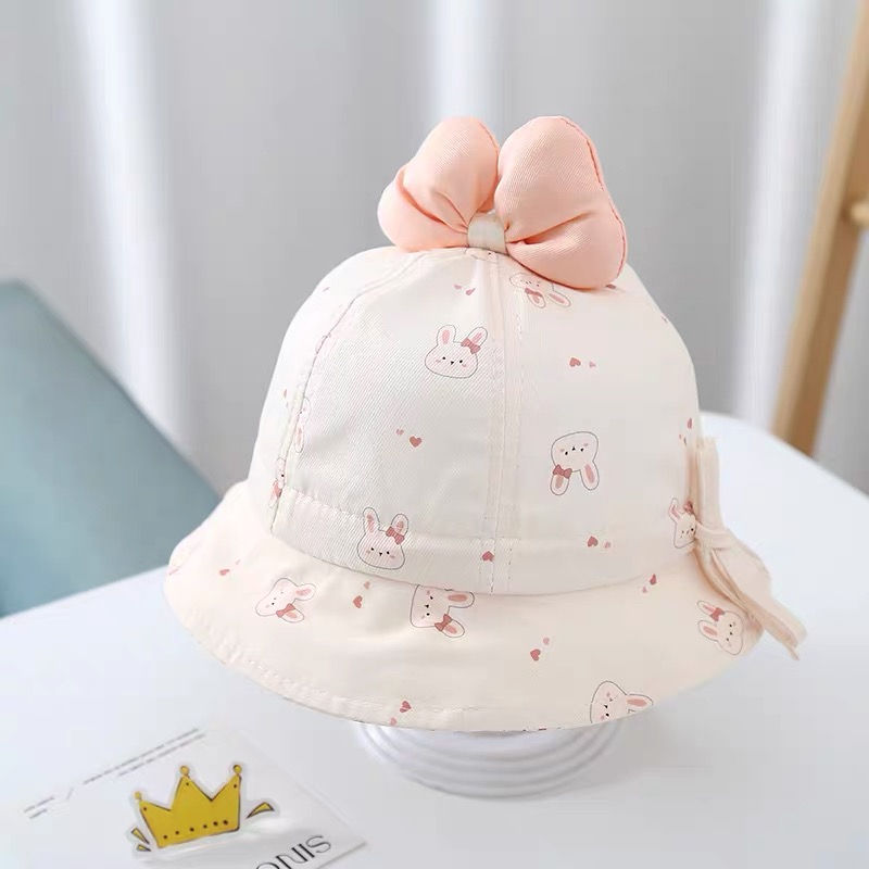 Spring 2026 New Cartoon Bear R - Bucket Hat Cotton reseña y precio