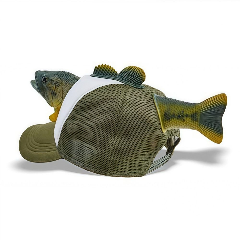 Funny 3D Fish Animal Trucker H - Trucker Cap Mesh reseña y precio