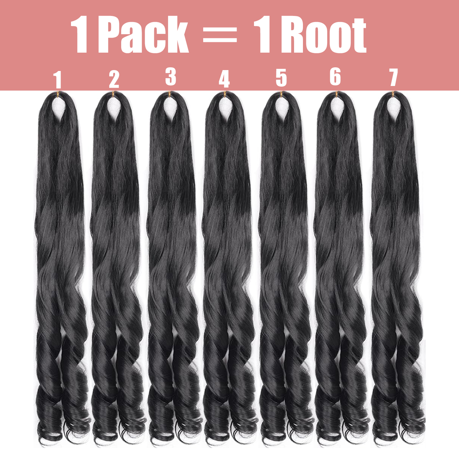 French Curly Braiding Hair 12/ - Beret French Wool reseña y precio