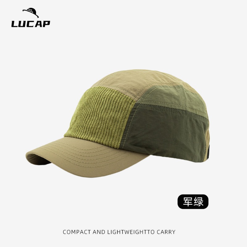 Custom Embroidered Logo Color  - Corduroy Cap 5 Panel reseña y precio