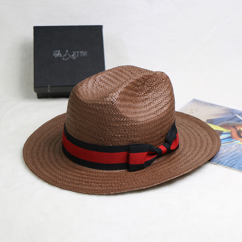 Hand Woven Straw Hat Jazz Cowb - Cowboy Hat Straw reseña y precio