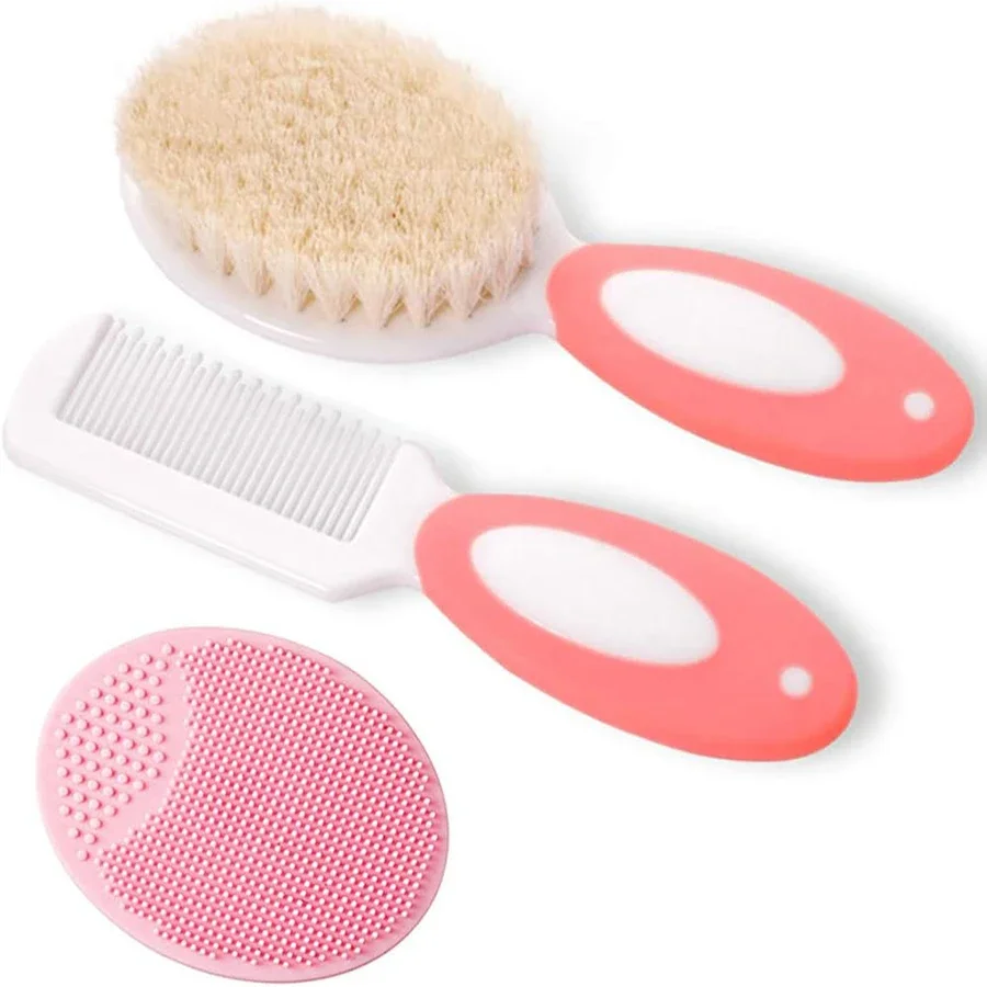 Baby Hair Brush Set for Newbor - Swim Hat Silicone reseña y precio