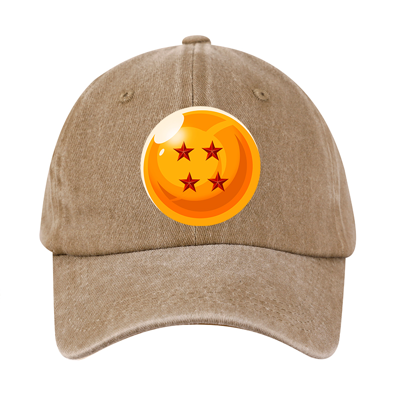 Dragon Ball Washed Baseball Ca - Dad Hat Cotton reseña y precio
