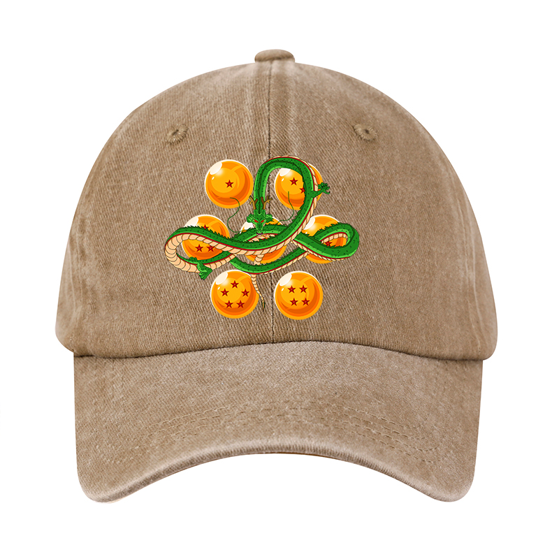 Dragon Ball Washed Baseball Ca - Dad Hat Cotton reseña y precio