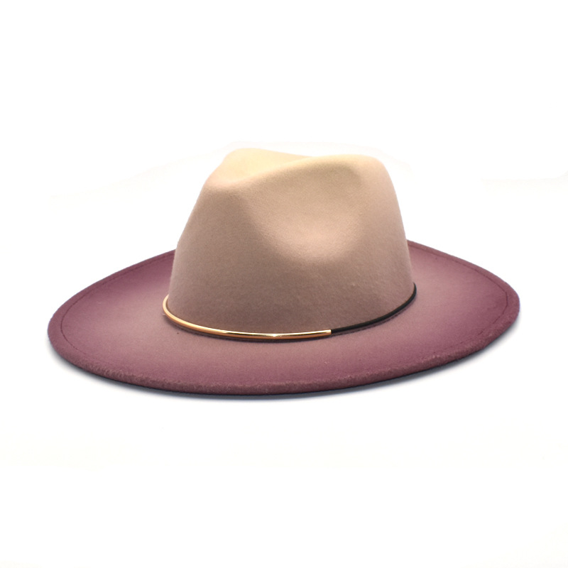 Gradient Large Brim Wool Vinta - Fedora Hat Wool reseña y precio