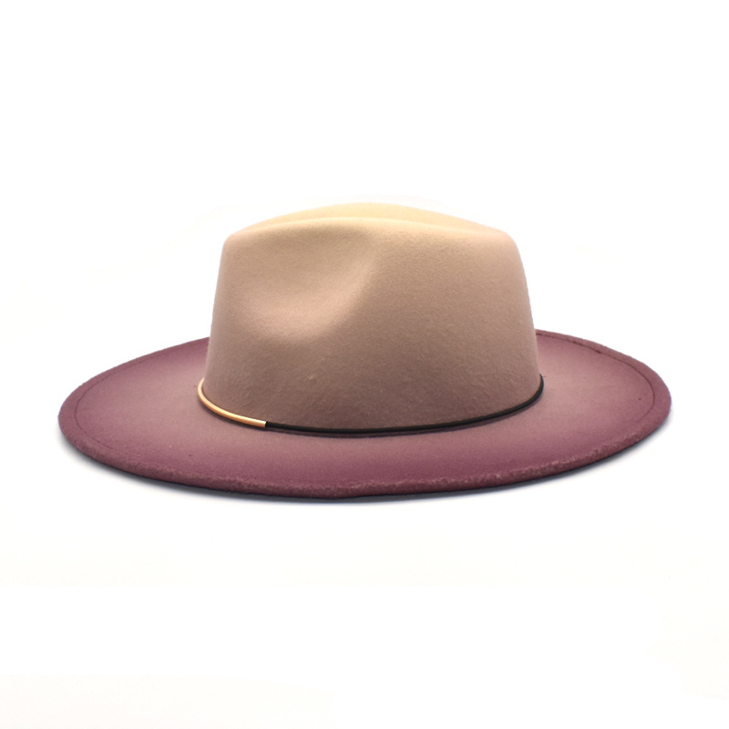 Gradient Large Brim Wool Vinta - Fedora Hat Wool reseña y precio