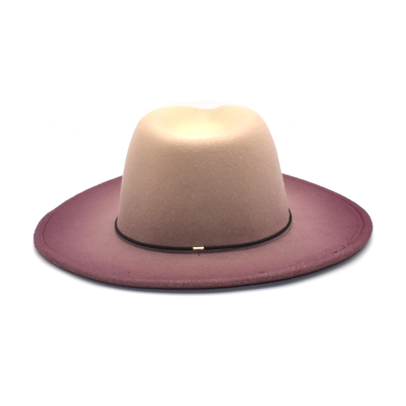 Gradient Large Brim Wool Vinta - Fedora Hat Wool reseña y precio