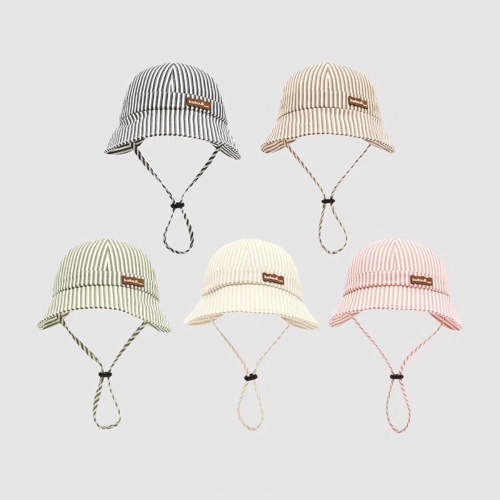 New Striped Baby Bucket Hat Ad - Sun Hat Wide Brim reseña y precio
