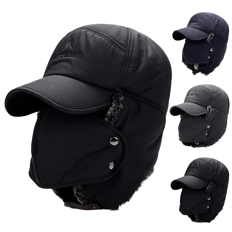 Winter Fur Warm Windproof Hat  - Trapper Hat Ear Flap reseña y precio