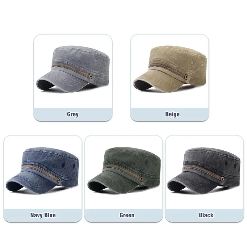 Washed hat, old cotton flat ha - Dad Hat Cotton reseña y precio