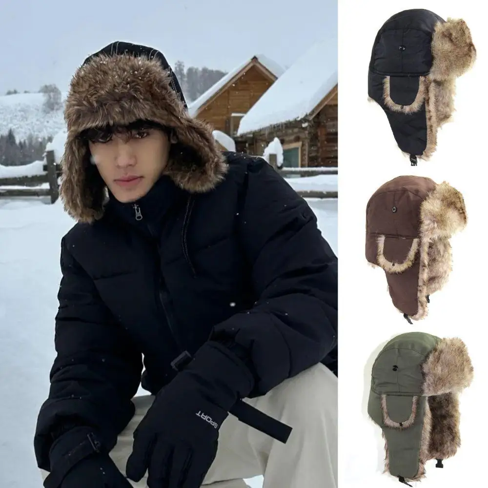 1PC Winter Trapper Aviator Tro - Trapper Hat Ear Flap reseña y precio