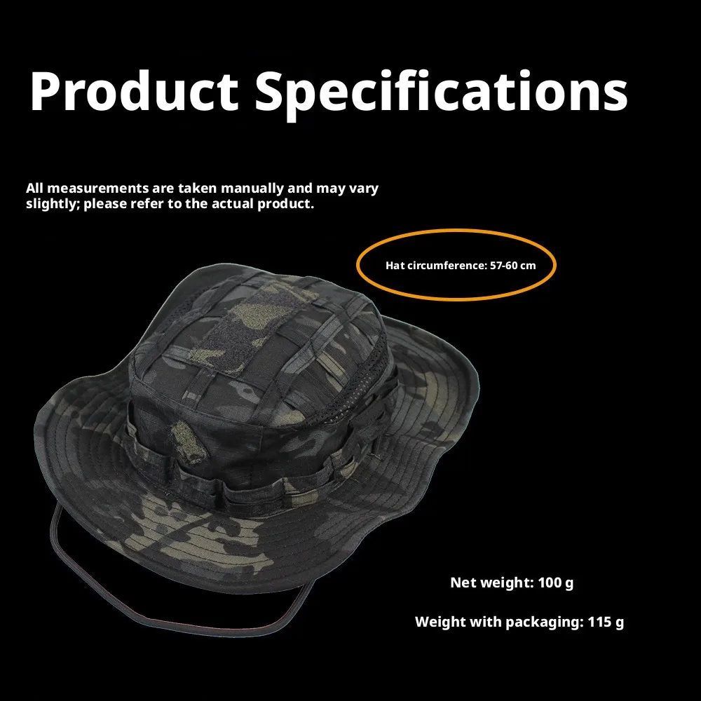 Milspec Tactical Boonie Hat, M - Boonie Hat Tactical reseña y precio