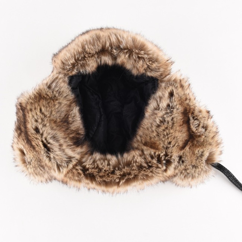 New Leather Winter Trapper Hat - Trapper Hat Ear Flap reseña y precio