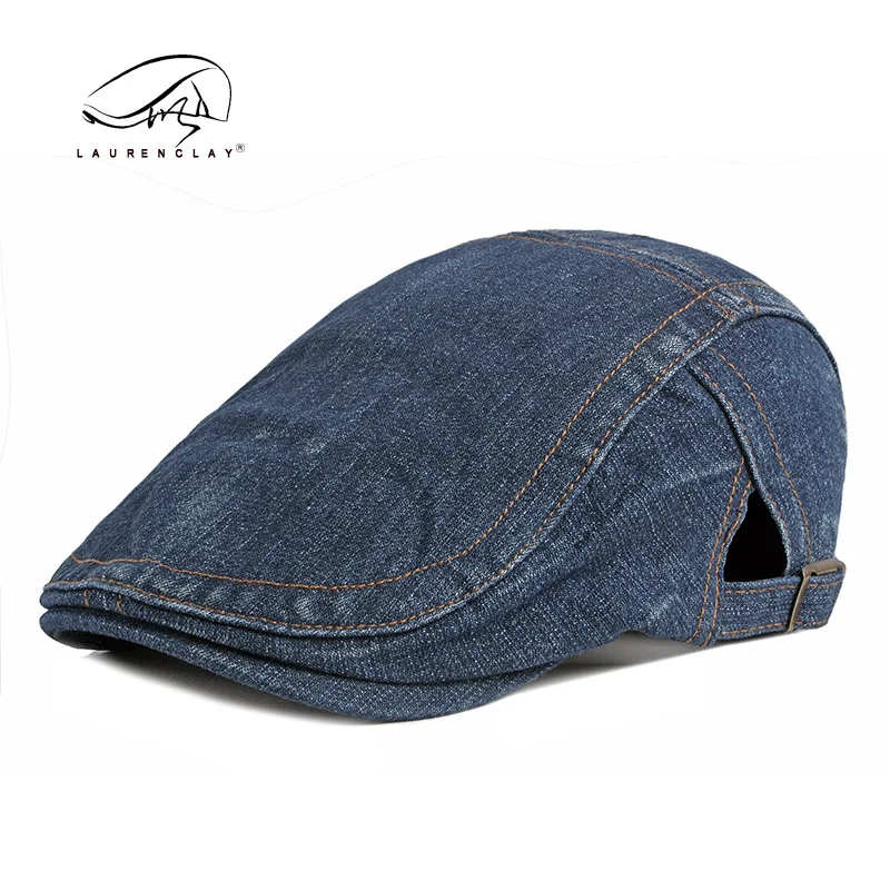 Denim Newsboy Hats Adjustable  - Newsboy Cap Ivy reseña y precio