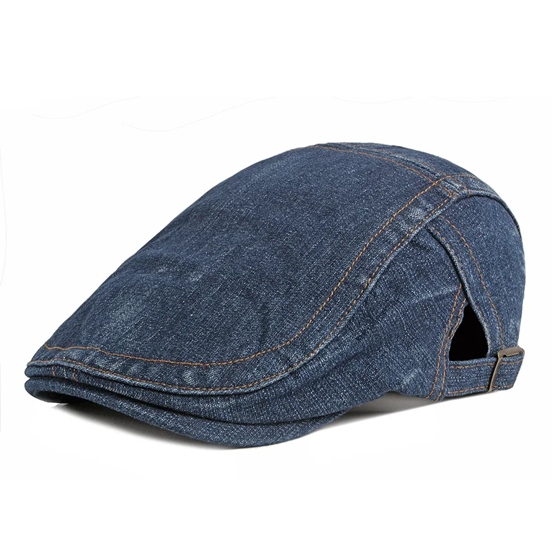 Denim Newsboy Hats Adjustable  - Newsboy Cap Ivy reseña y precio