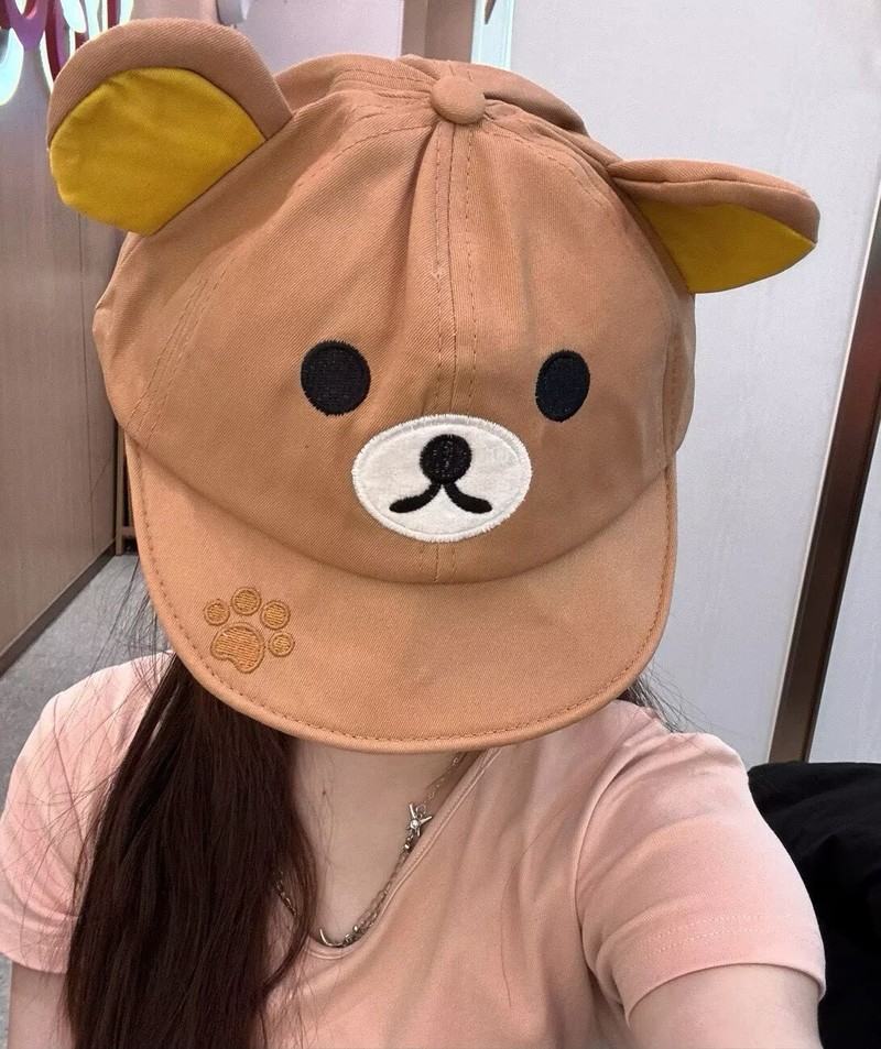 Rilakkuma Bear With Ear Cap Su - Visor Sun Hat reseña y precio