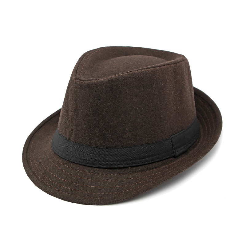 Hat for Men New Autumn Winter  - Fedora Hat Wool reseña y precio