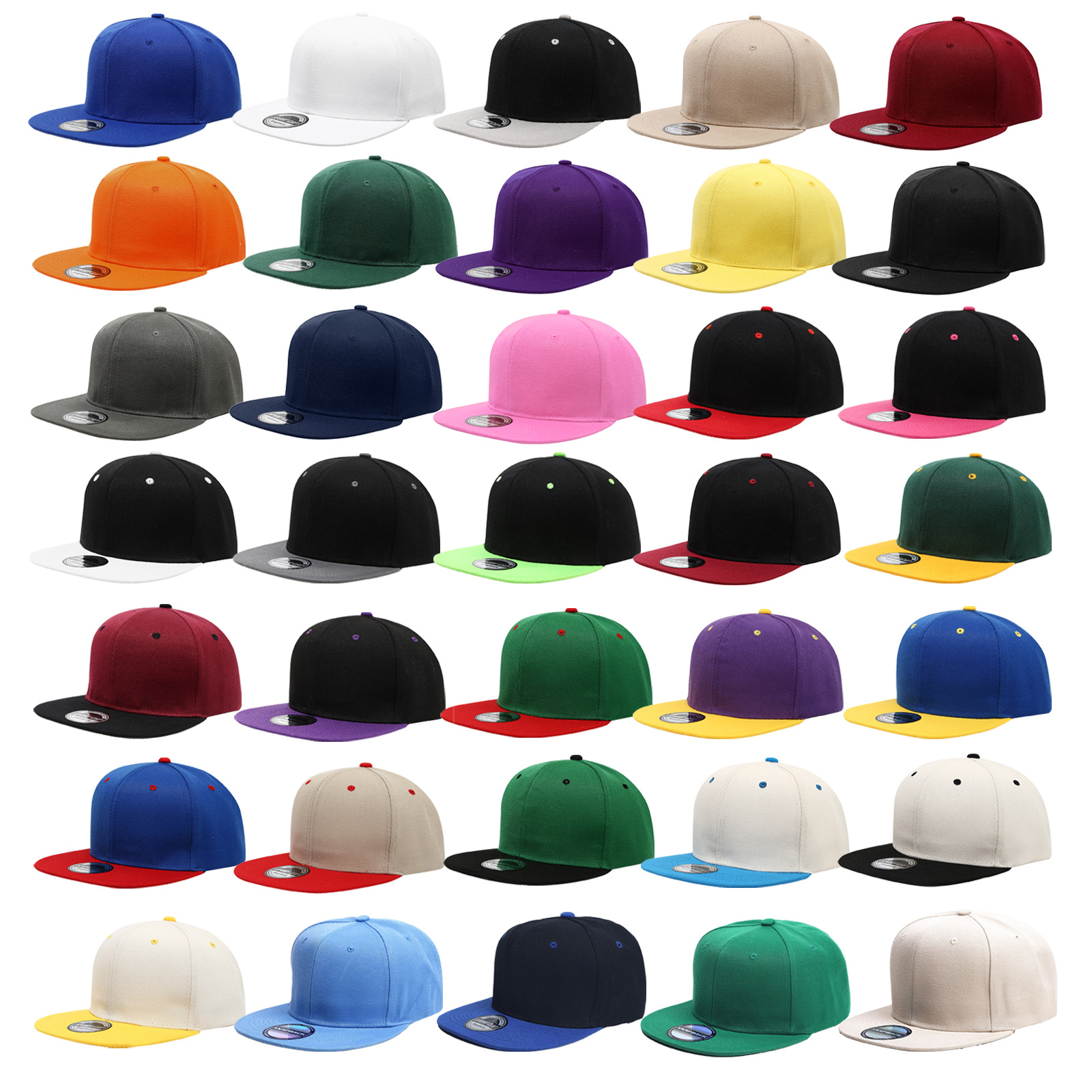 Custom Logo Snapback Caps Men  - Snapback Hat Flat reseña y precio
