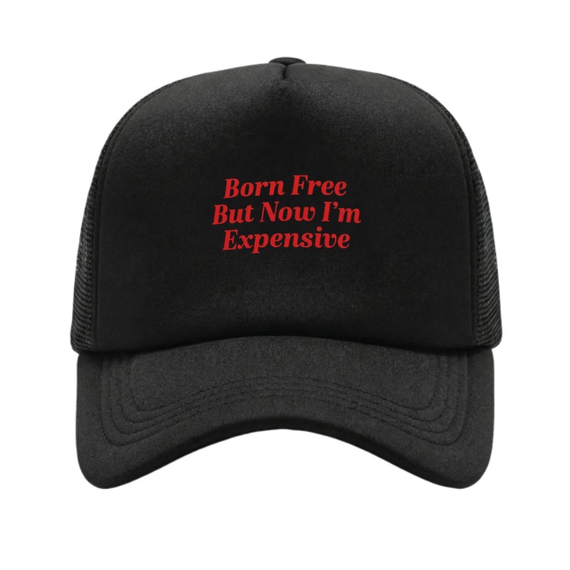 BORN FREE EXPENSIVE Printed Ad - Golf Cap Dad reseña y precio
