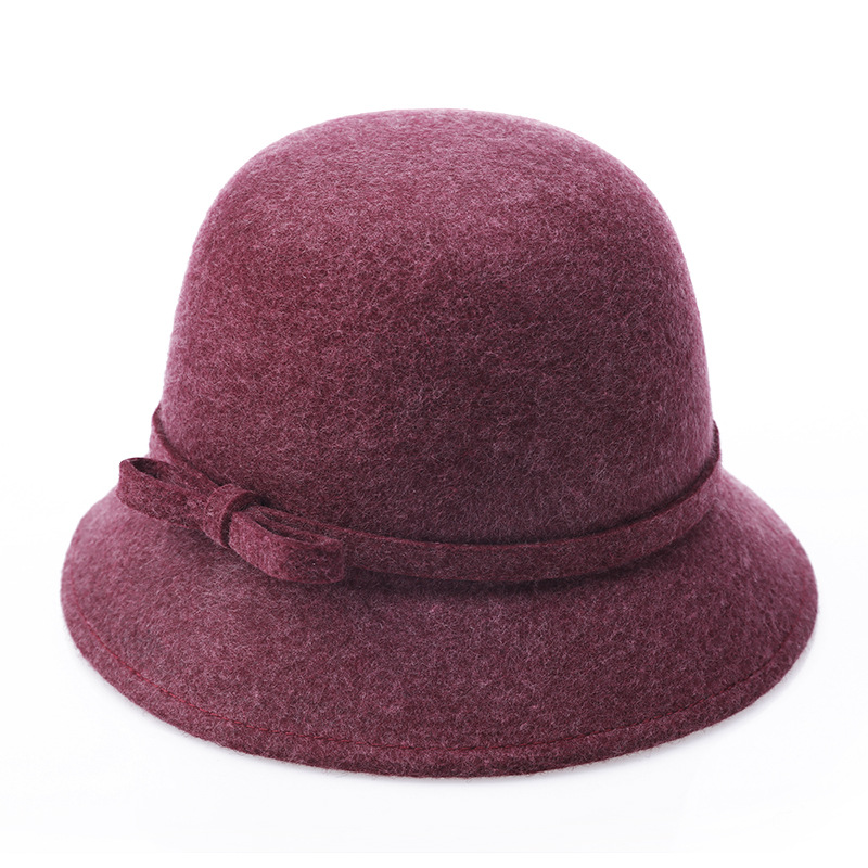 100% Real Wool Women Hats Autu - Fedora Hat Wool reseña y precio