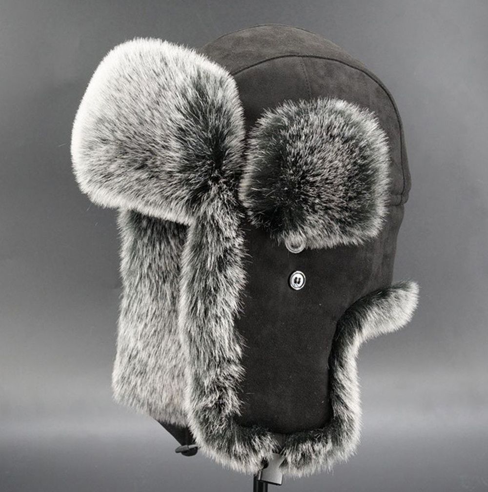 Women Men Ushanka Russian Coss - Trapper Hat Ear Flap reseña y precio