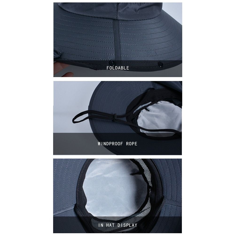 Fashion Cloth Men Sun Hat Big  - Visor Sun Hat reseña y precio