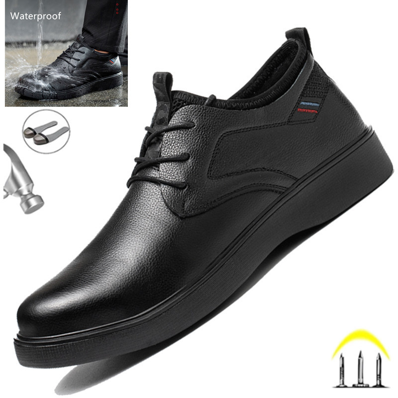 Men Genuine Leather Formal Sho - Snapback Hat Flat reseña y precio