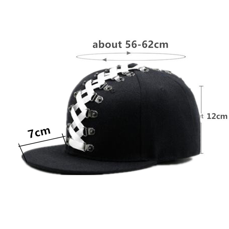 XdanqinX Novelty Punk Style Hi - Snapback Hat Flat reseña y precio
