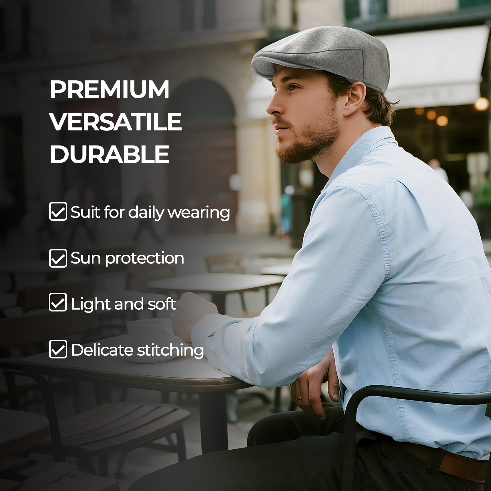 JGAGOUL Classic Newsboy Cap fo - Newsboy Cap Ivy reseña y precio