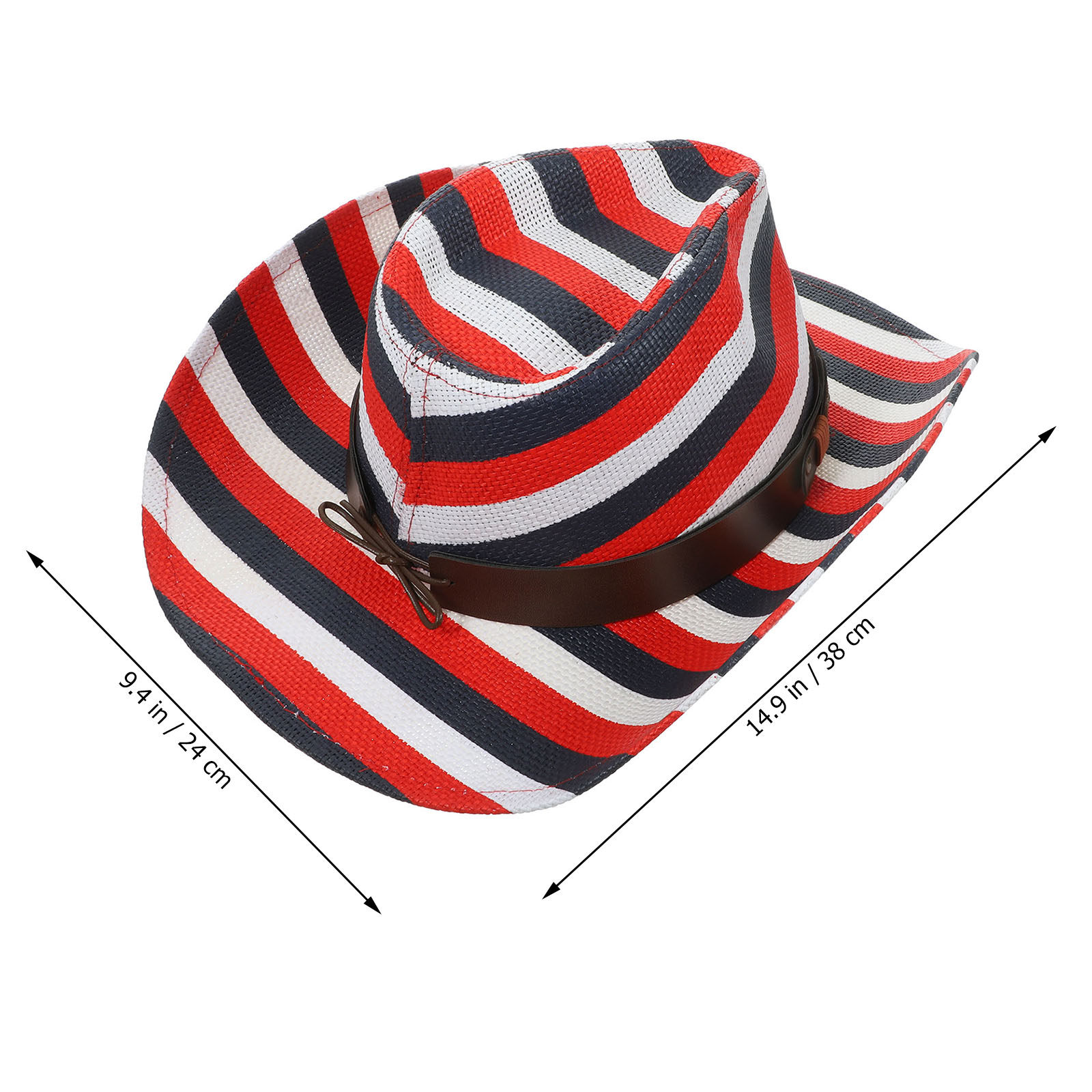 Cowboy Hat Western Style Fashi - Sun Hat Wide Brim reseña y precio