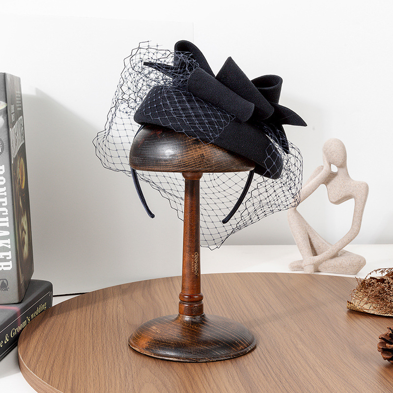 French Black Beret Fascinator  - Beret French Wool reseña y precio