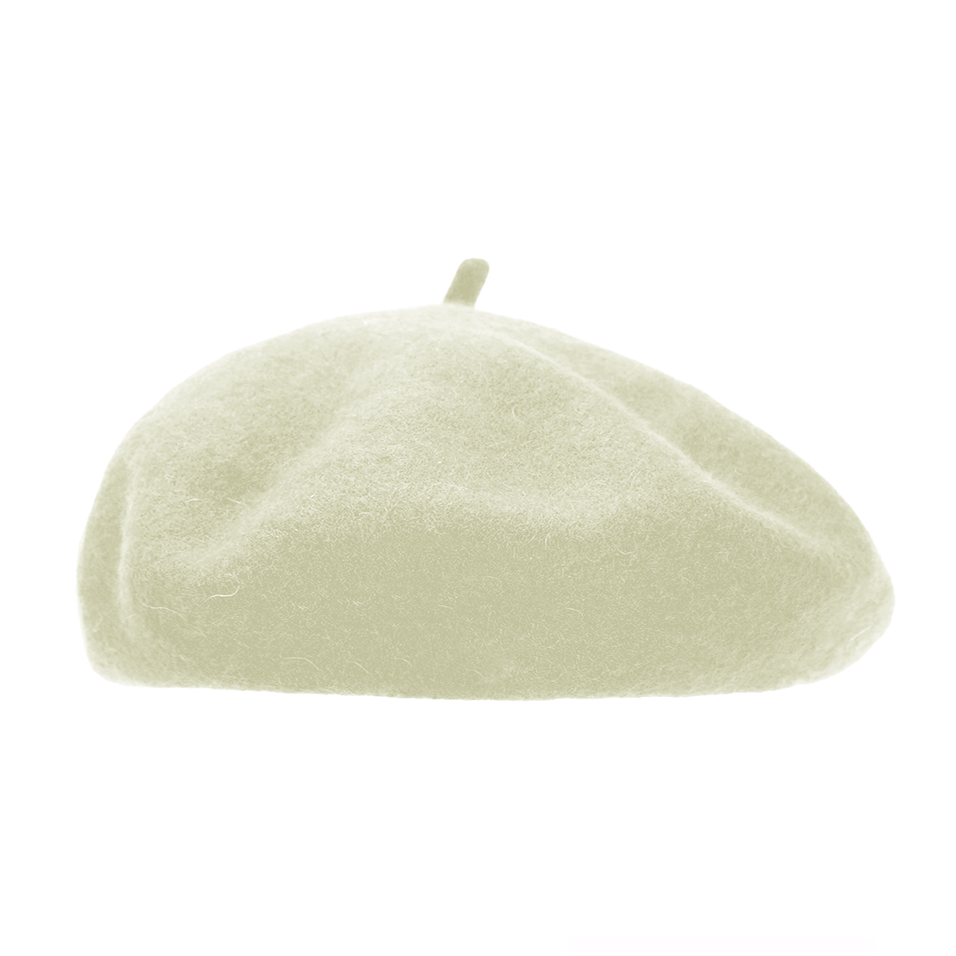 A solid-color wool beret for w - Beret French Wool reseña y precio