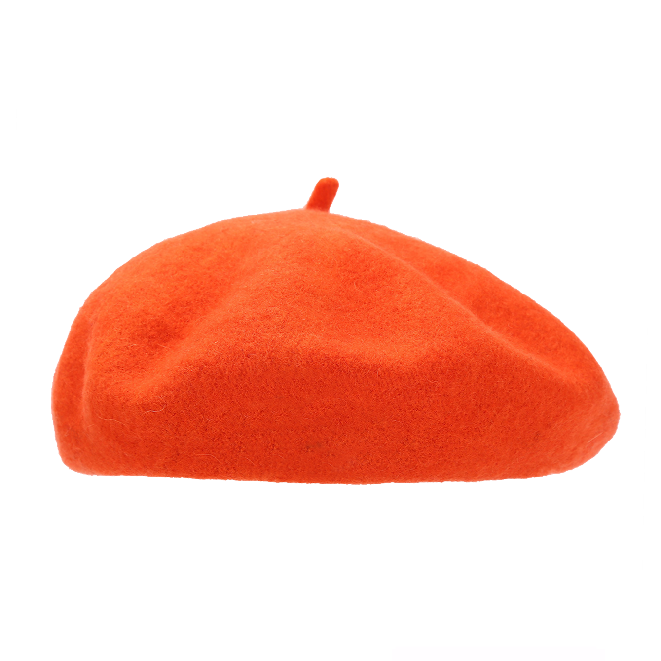 A solid-color wool beret for w - Beret French Wool reseña y precio