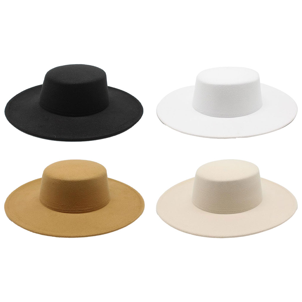 French Ladies Fedoras Top Bow  - Fedora Hat Wool reseña y precio