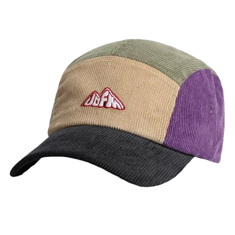 Men's Women's Visor Hat 5 Pane - Corduroy Cap 5 Panel reseña y precio