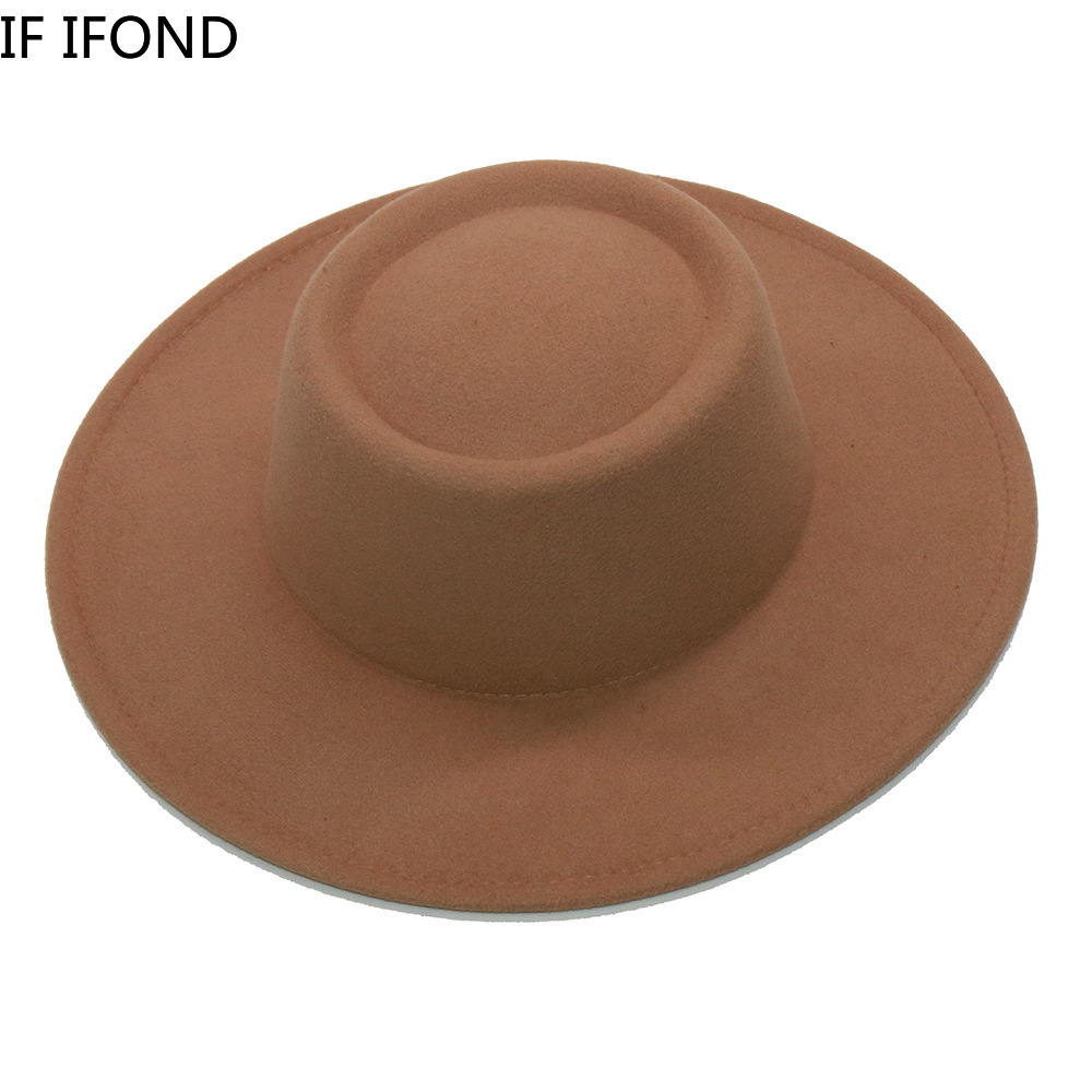 Fedora Hats Men Women 8.5CM Wi - Fedora Hat Wool reseña y precio