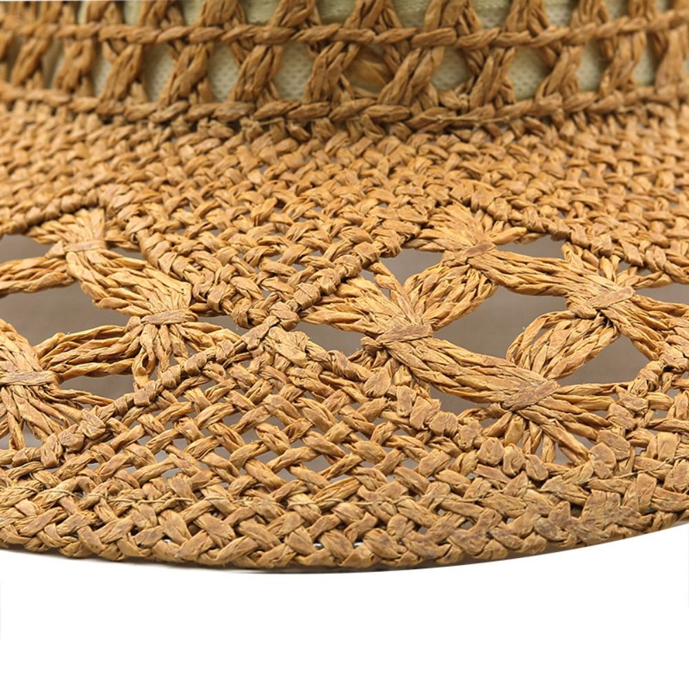 Vintage Wide Brim Hollow Straw - Cowboy Hat Straw reseña y precio