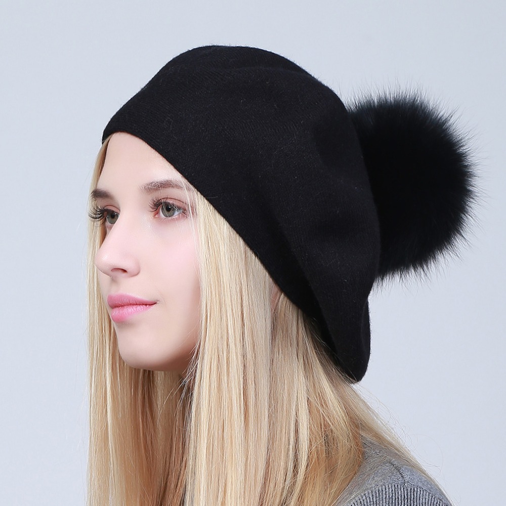 Geebro Women's Beret Hat Winte - Beret French Wool reseña y precio