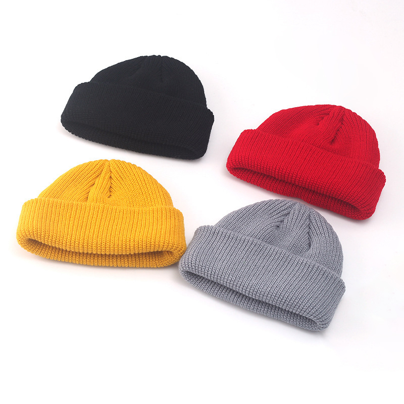 Beanie Unisex Hat Ribbed Knitt - Beanie Cuffed Knit reseña y precio