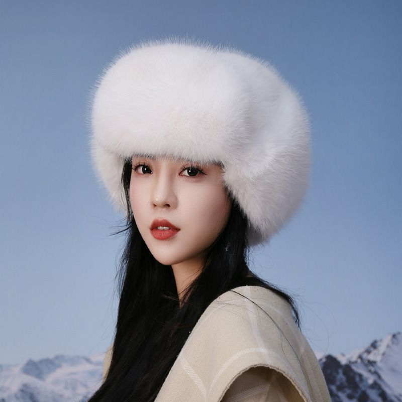 2025 New Winter Women Faux Fur - Trapper Hat Ear Flap reseña y precio