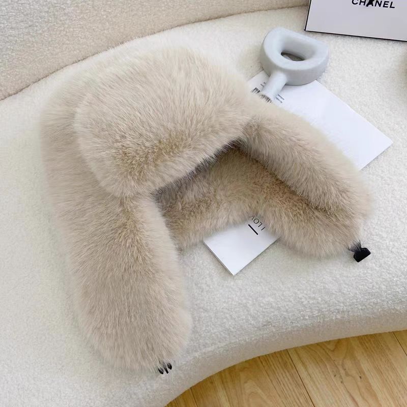 2025 New Winter Women Faux Fur - Trapper Hat Ear Flap reseña y precio